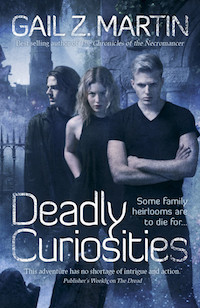 Deadly Curiosities by Gail Z. Martin book cover