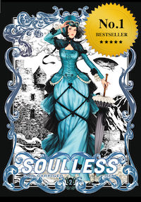 Soulless the Manga Volume Two, by Gail Garriger and REM book cover